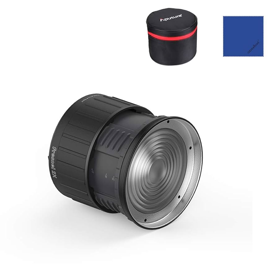 Amazon.com : Aputure Fresnel 2X Lens Mount for Aputure 120D